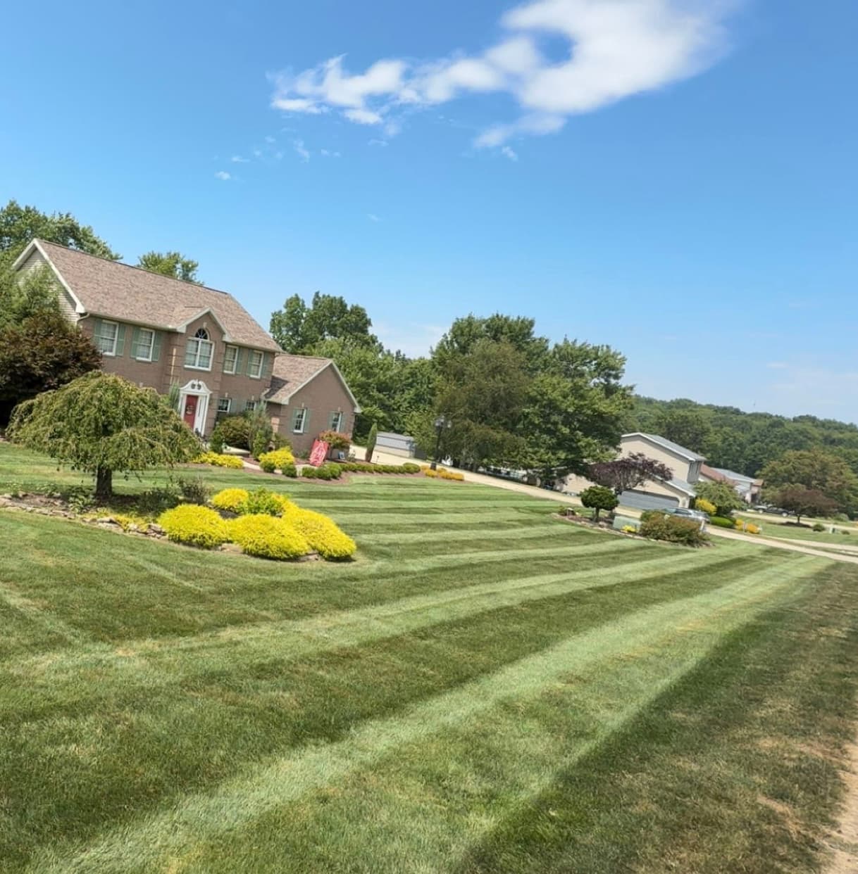 Mulch and bed maintenance